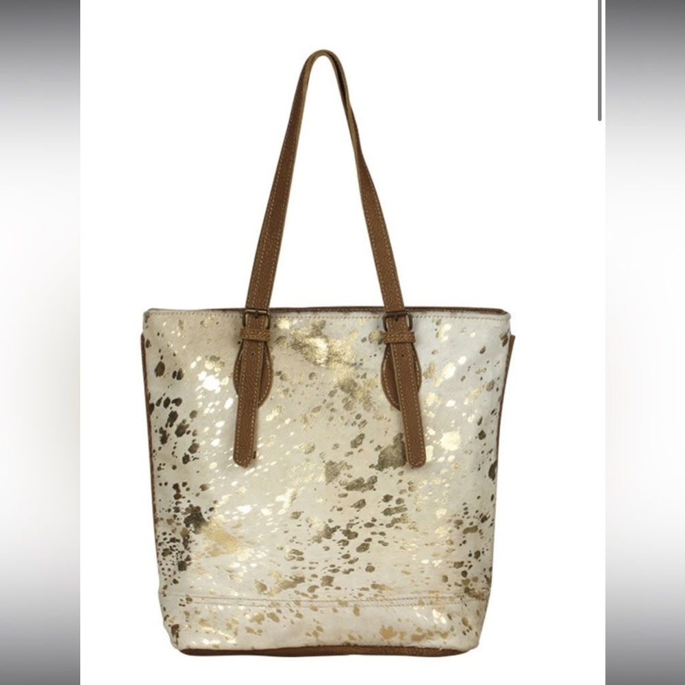 Myra Bag Tinges Leather Tote Bag